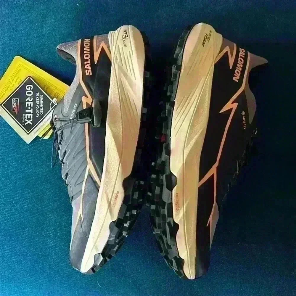 NEW Salomon Thundercross GTX women’s trail runners Sz 7 - Picture 4 of 6